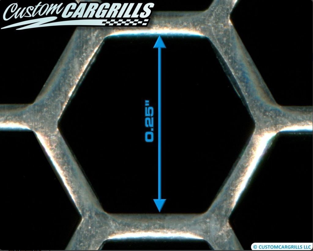 thumbnail image 2 of Lowrider ST Vent Screens Set - Hexagon Design, Unbranded Windshield Vent Covers 2 of 12
