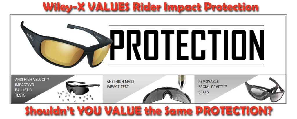 Wiley-X- Eye Protection from impacts