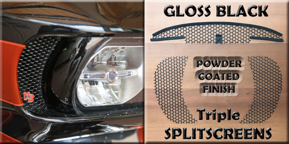 Road Glide Triple SPLITSCREENS for sale in Gloss BLACK