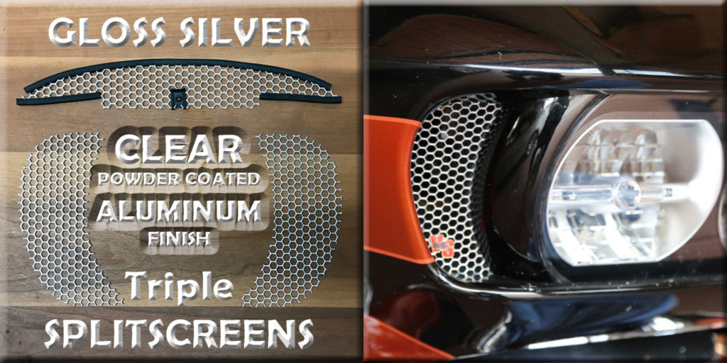 thumbnail image 2 of Lowrider ST Vent Screens Set - Hexagon Design, Unbranded Windshield Vent Covers 2 of 12