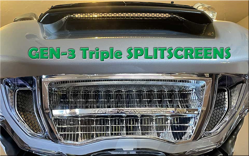 Road Glide Vent Screens