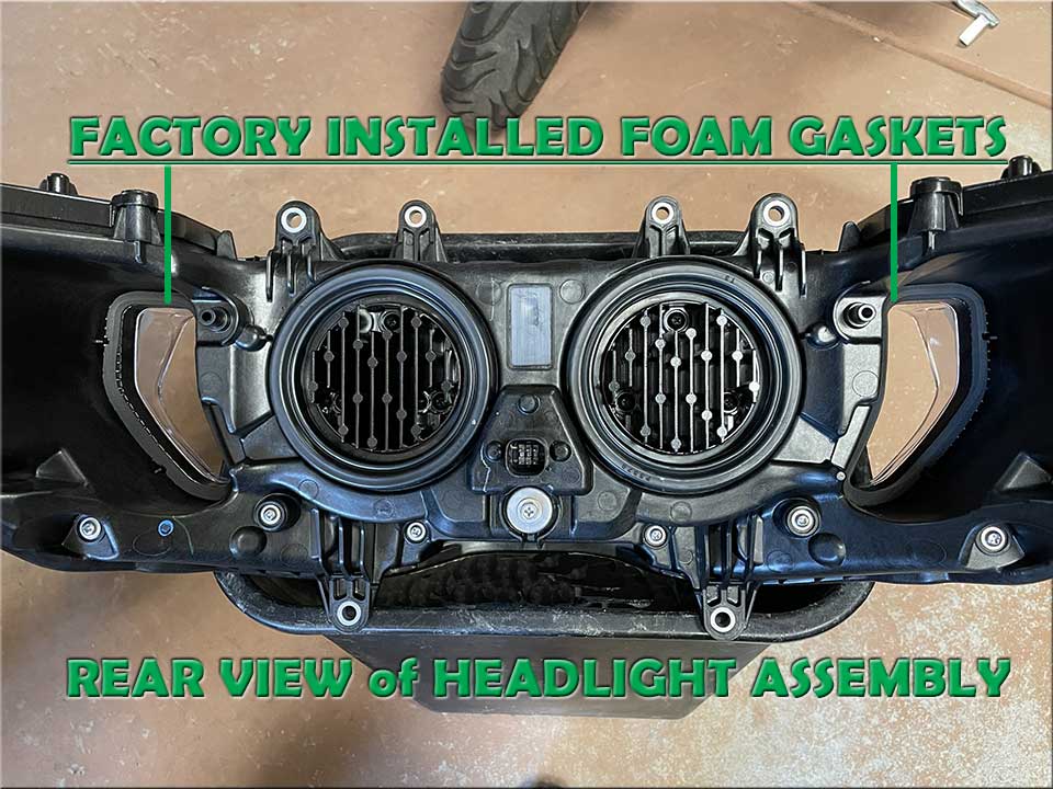 Rear of Headlight Assembly
