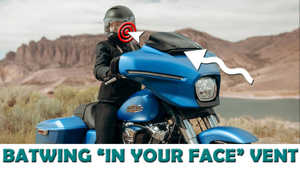 STREET GLIDE VENT SCREEN